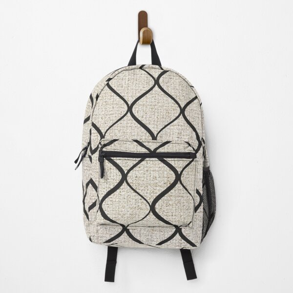 Item preview, Black Beige Modern Lines Pattern designed and sold by Vic Torys ☆.
