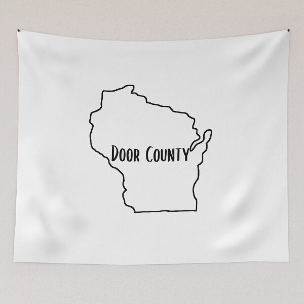 Item preview, Door County Wisconsin Lettering designed and sold by kati-cat.
