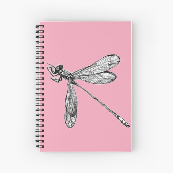 Lynette the Dragonfly Spiral Notebook