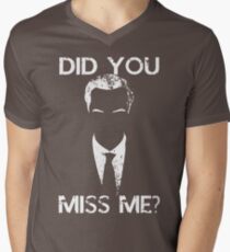 Did you miss me? Men's V-Neck T-Shirt