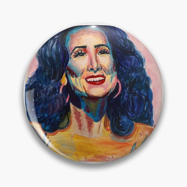 Item preview, Dee Roscioli as Star Rainbow Painted Portrait designed and sold by megan1-art.