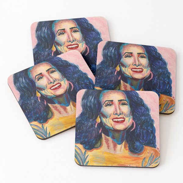 Item preview, Dee Roscioli as Star Rainbow Painted Portrait designed and sold by megan1-art.