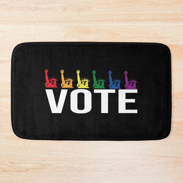 Item preview, Anti trumpism Movement - Statue Liberty Vote Pride Gay LGBTIQ designed and sold by tinypurpleland.