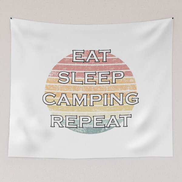 Item preview, Camping lover designed and sold by Catsloversdotme.