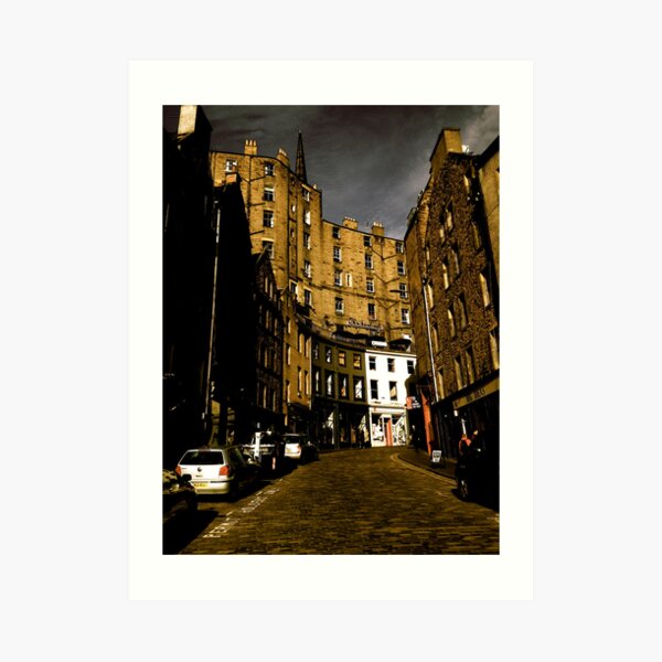 West Bow, Edinburgh Art Print