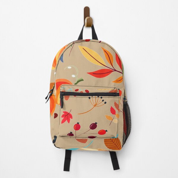 Item preview, Tan Autumn Botanicals in Shades of Orange, Rust, Brown designed and sold by AlteredAtelier.