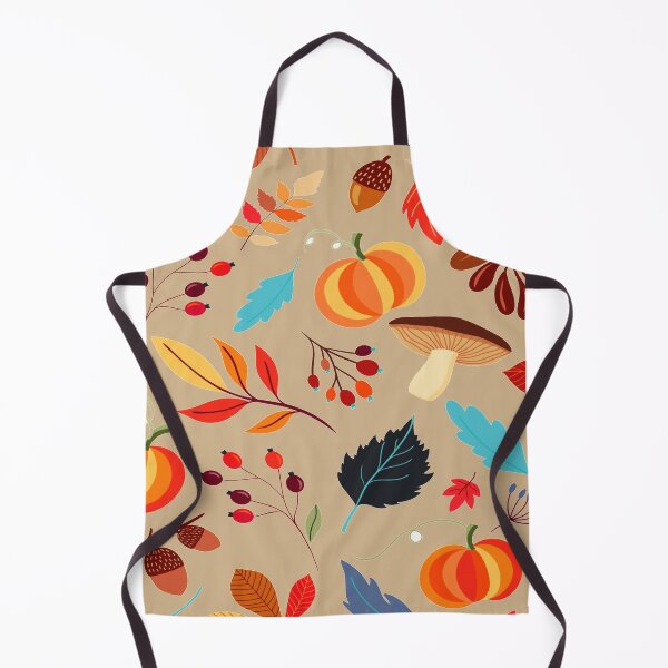 Item preview, Tan Autumn Botanicals in Shades of Orange, Rust, Brown designed and sold by AlteredAtelier.