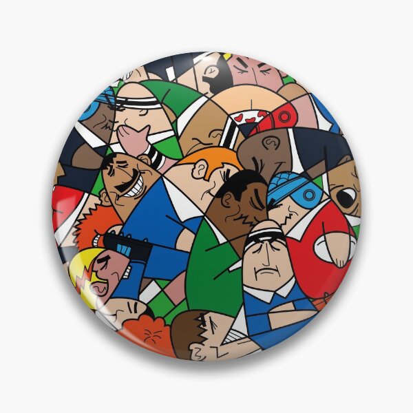Artikelvorschau, Rugby Gesichtsmaske und Ware. Originales Musterdesign für andere Produkte entworfen und verkauft von Helepictor.