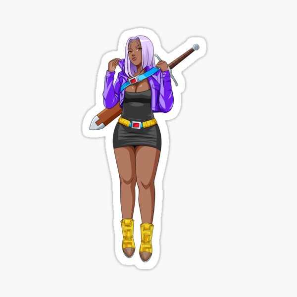 African American Anime Stickers Redbubble