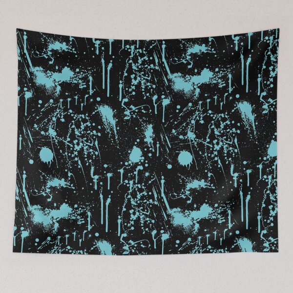 Item preview, Ink Splatter (Aqua) designed and sold by Inktopia-Art.