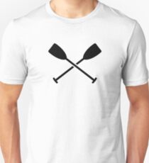 Crossed Paddles Unisex T-Shirt
