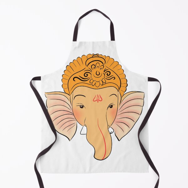 Item preview, Cute Ganesh Illustration designed and sold by MindscapeShop.