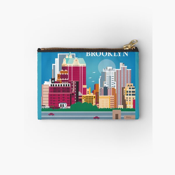 Item preview, Brooklyn, New York - Skyline Illustration by Loose Petals designed and sold by LoosePetals.
