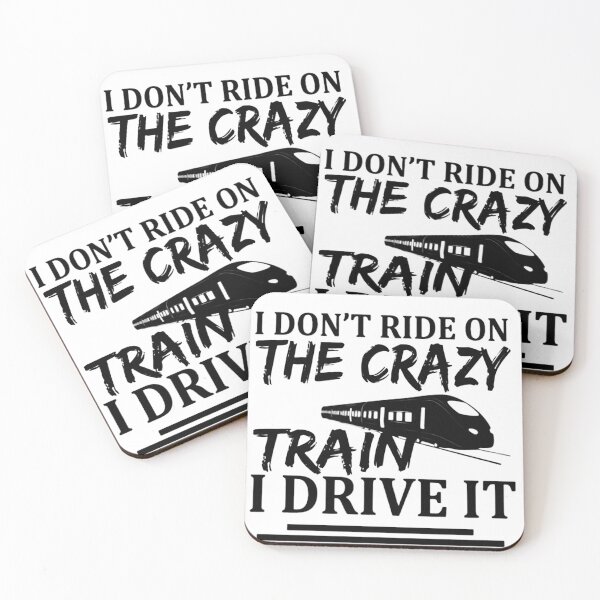 Item preview, I don't ride on the crazy Train i drive it designed and sold by Giraud94.