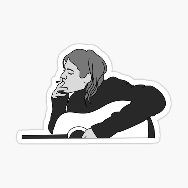 Kurt Cobain Nirvana Aufkleber Sticker