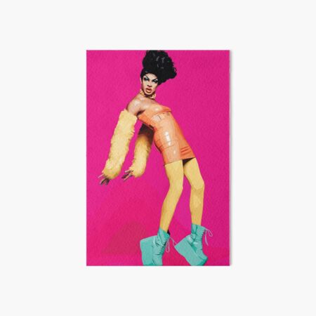 Yvie Oddly "Pink" Print Art Board Print