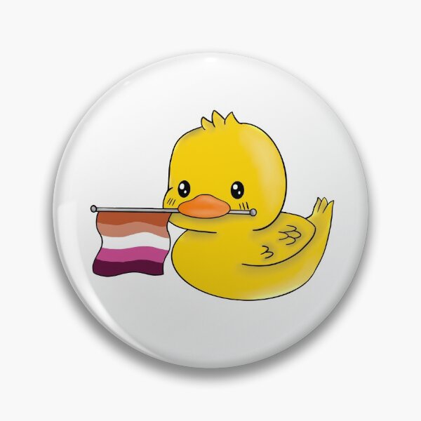 Item preview, lesbian duck designed and sold by RuthlesRuth.