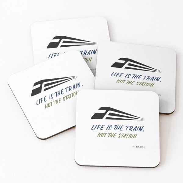 Item preview, Life is the Train, Not the Station designed and sold by ittybittyowl.