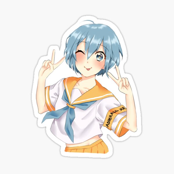Adderall Chan Sticker