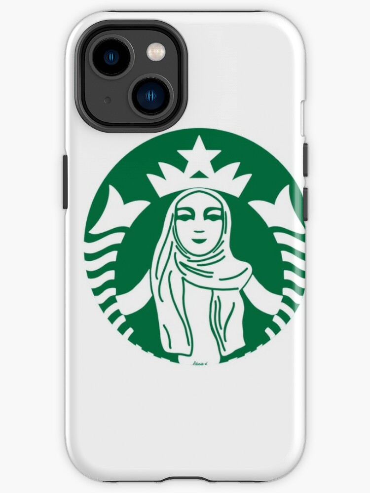Buy Emble Starbucks Designer Printed Silicone Case For IPhone 13