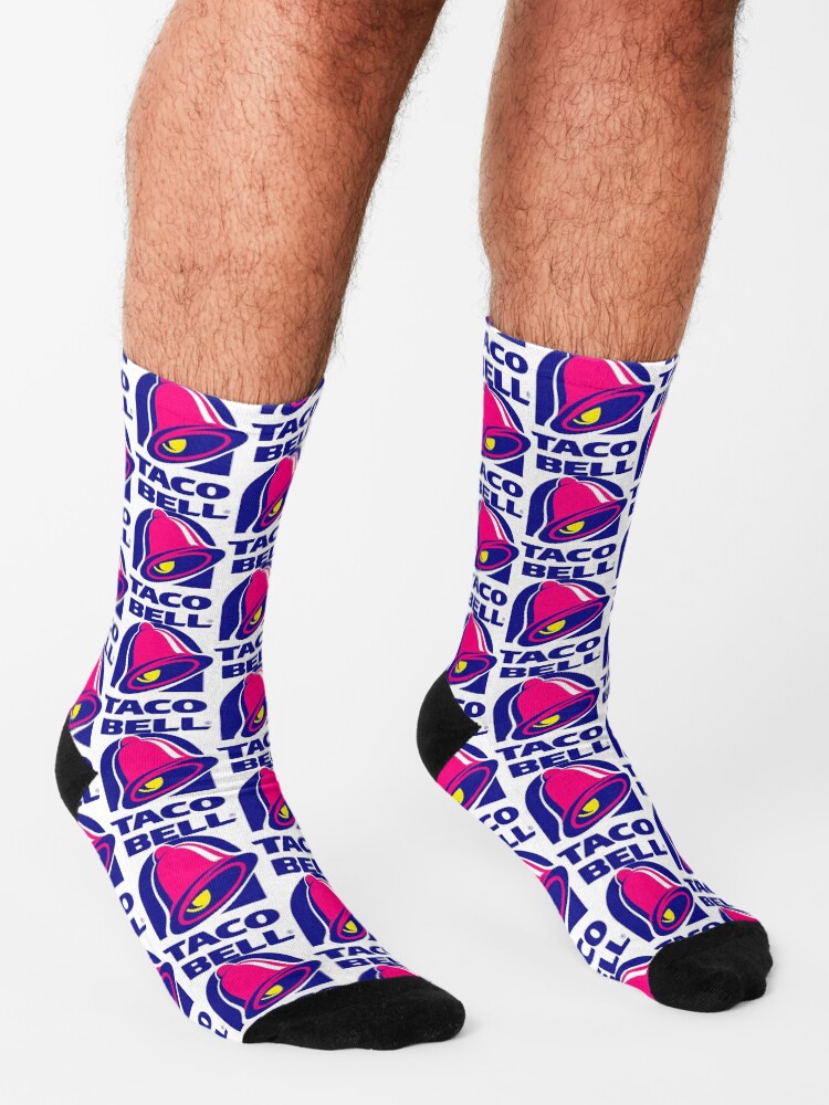 Alternate view of Taco Bell Logo Socks