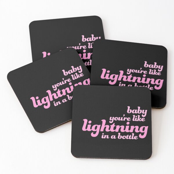 Item preview, baby you're like lightning in a bottle pink designed and sold by quotesoup.