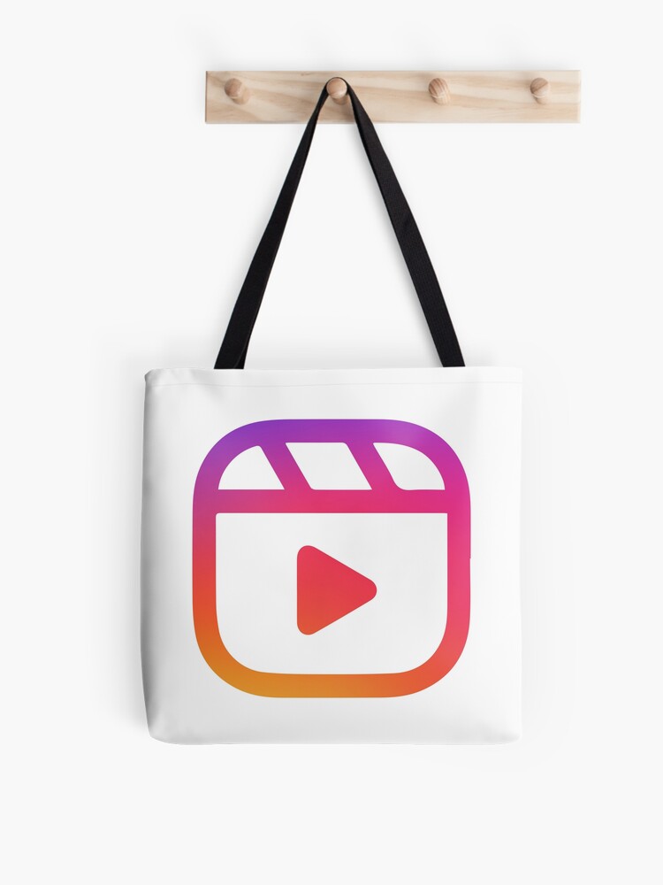 Gradient Logo Bucket Bag