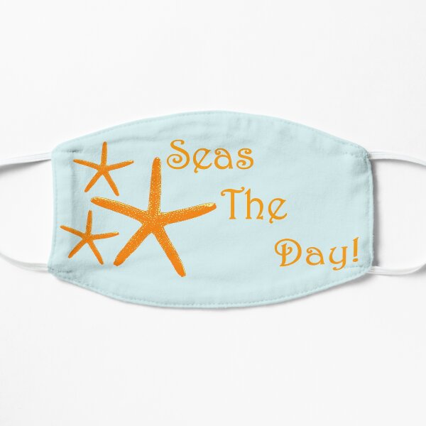 Starfish, Seas The Day! Flat Mask