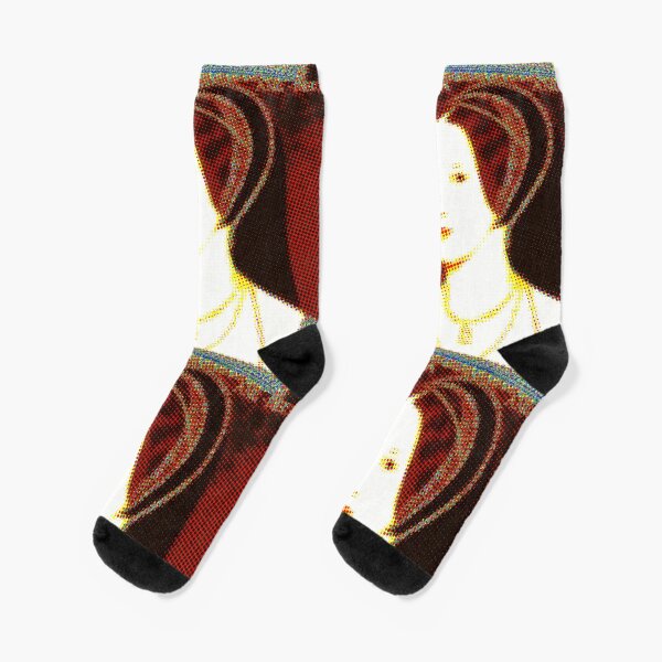 Anne Boleyn- Pop dots Socks