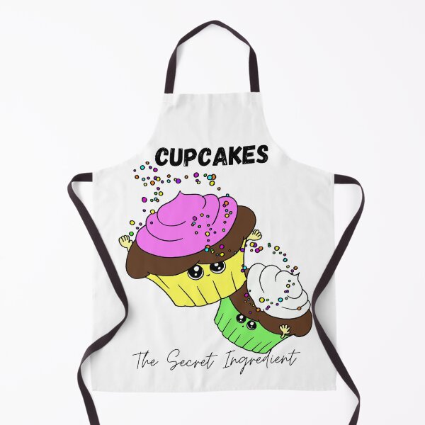 Item preview, Cute Cupcakes Secret Ingredient Design designed and sold by Monica C. Webster.