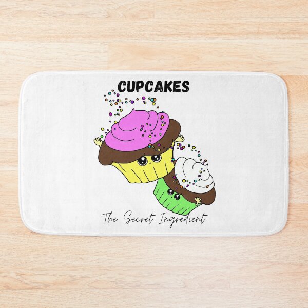 Item preview, Cute Cupcakes Secret Ingredient Design designed and sold by Monica C. Webster.