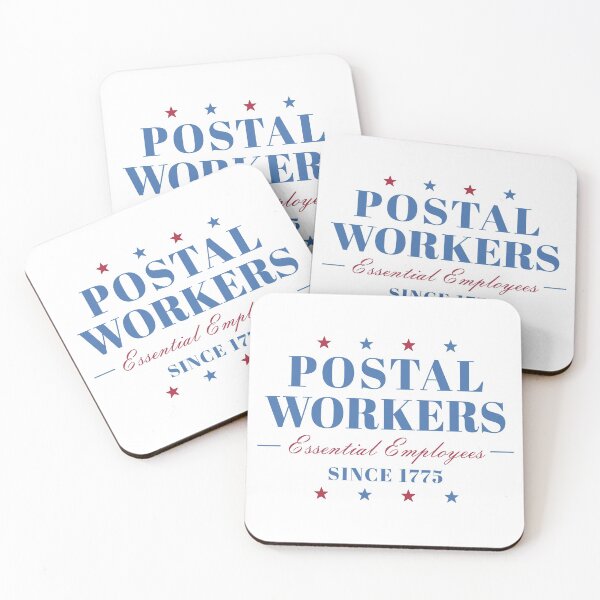 Item preview, Postal Worker Essential Employee Patriotic designed and sold by Bonehead Creations.