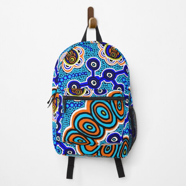 Item preview, Authentic Aboriginal Art - Yugarabul Gathering by the River designed and sold by HogarthArts.
