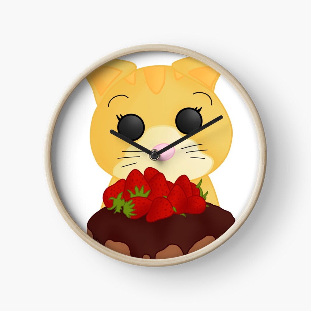 Adopt Me Ginger Cat Eats Chocolate Cake Coasters Set Of 4 By Lipertu Redbubble - hot ginger roblox