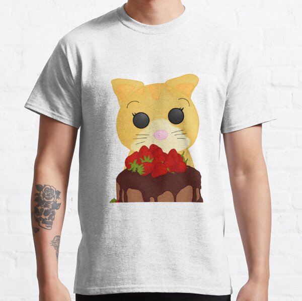 Roblox Cat T Shirts Redbubble - kitty corn roblox