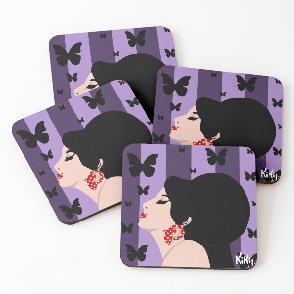Amy Winehouse Posavasos (lote de 4)