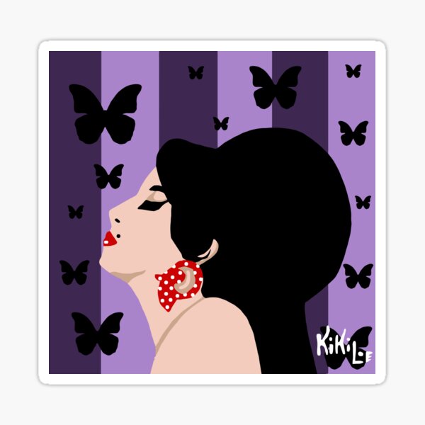 Amy Winehouse Pegatina