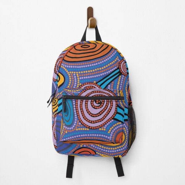 Item preview, Authentic Aboriginal Art - Skipping Stones designed and sold by HogarthArts.
