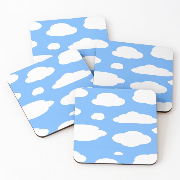Item preview, clouds - Flat design - Blue designed and sold by Slampeetam.