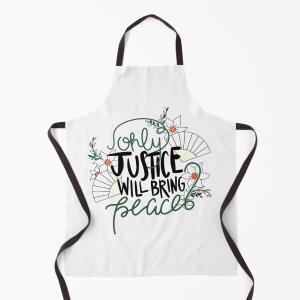 Item preview, Only Justice Will Bring Peace (White) designed and sold by cre8ivemango.