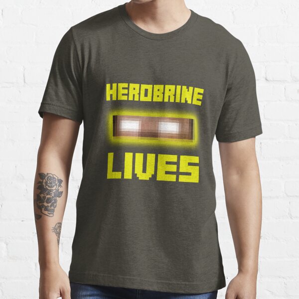 Herobrine Minecraft Gifts Merchandise Redbubble - hell nova admin t shirt roblox