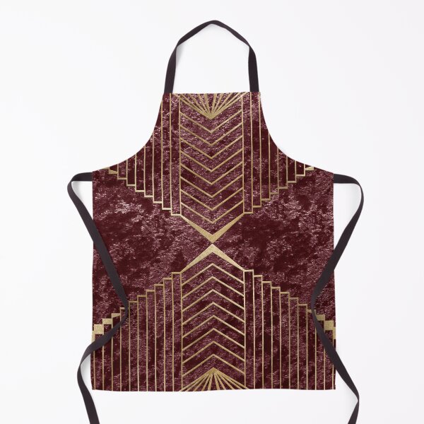 Item preview, Art Deco Rich Burgundy Velvet designed and sold by RoseAesthetic.