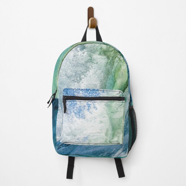 Item preview, Beautiful Green Wave in Blue Ocean designed and sold by Nayon24.