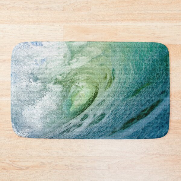 Item preview, Beautiful Green Wave in Blue Ocean designed and sold by Nayon24.