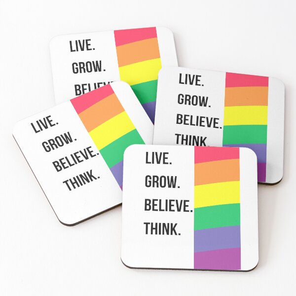 Item preview, Live Grow Believe Think designed and sold by somebasic.