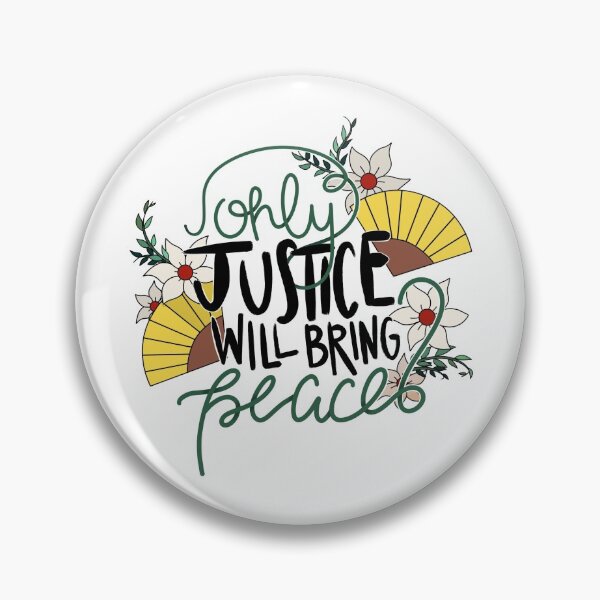Item preview, Only Justice Will Bring Peace (Color) designed and sold by cre8ivemango.