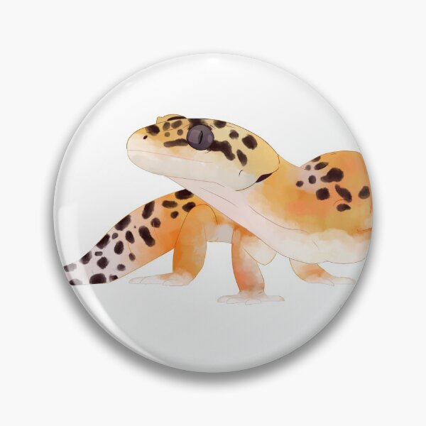 Artikelvorschau, Leopard Gecko, Gecko Liebhaber, gemaltes Aquarell Gecko T-Shirt entworfen und verkauft von Furkid Studio.