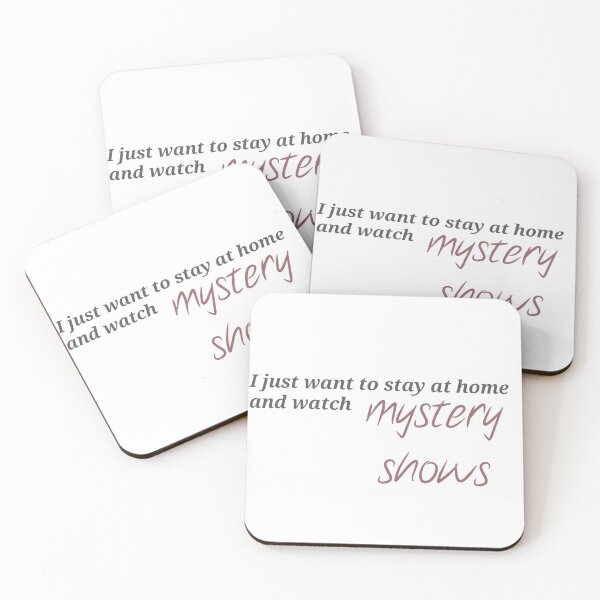 Item preview, mystery shows designed and sold by HanneBradley.