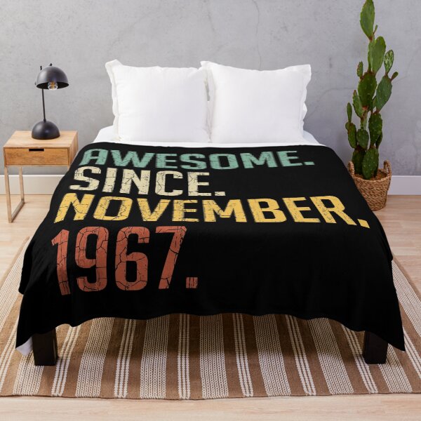 Item preview, Awesome Since November 1967 53rd Birthday Gift 53 Years Old Vintage November 1967 designed and sold by Takatv.