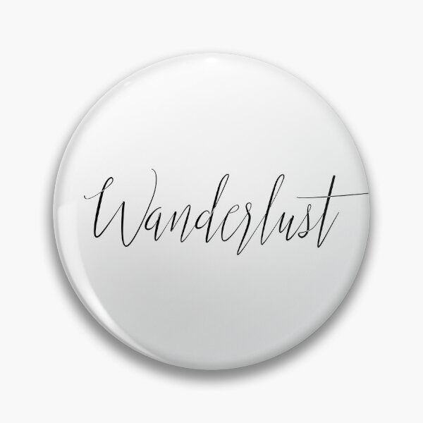 Item preview, Wanderlust V1 - Pretty Typography designed and sold by tshirtstylist.